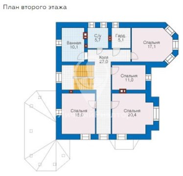 Дом 245м², участок 14 сот.